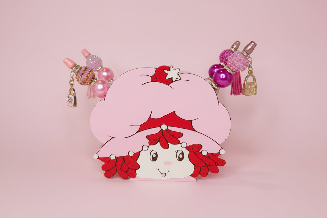 Strawberry Girl Pen Holder
