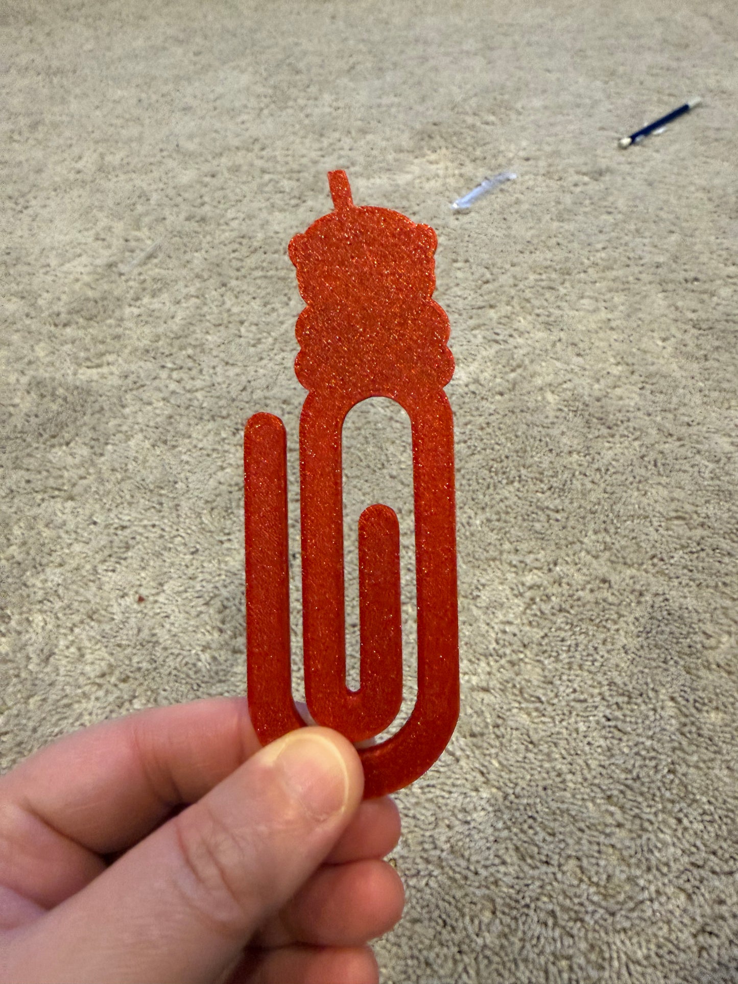 BEAR JUMBO PAPERCLIP/ BOOKMARK