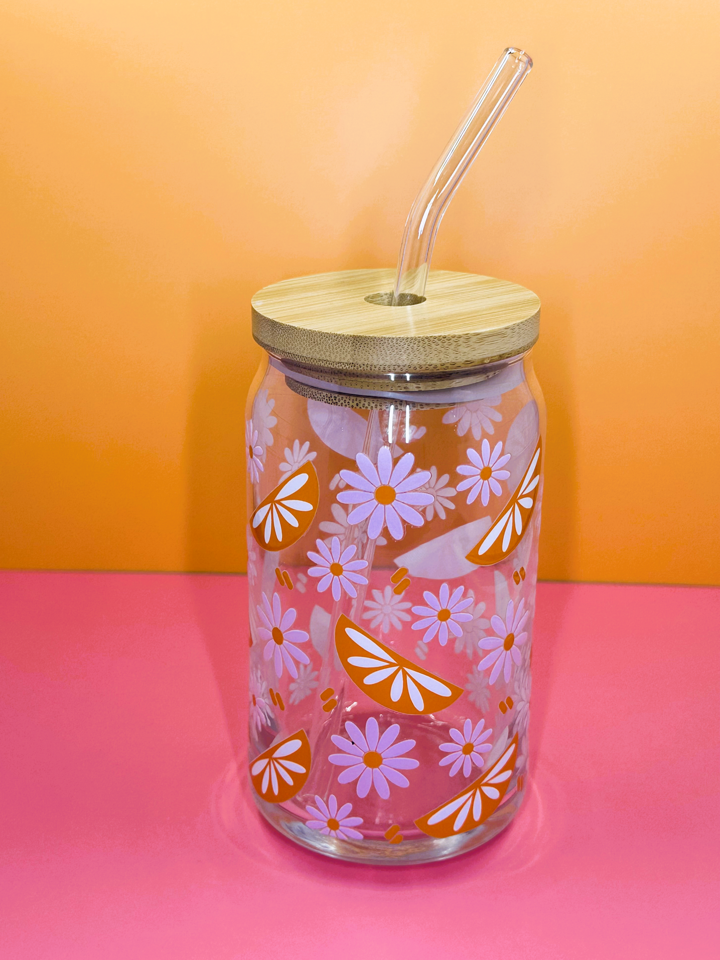 Squeeze Day Glass Cups