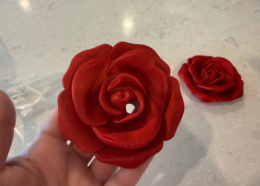 Rose 16 oz Libby lid topper