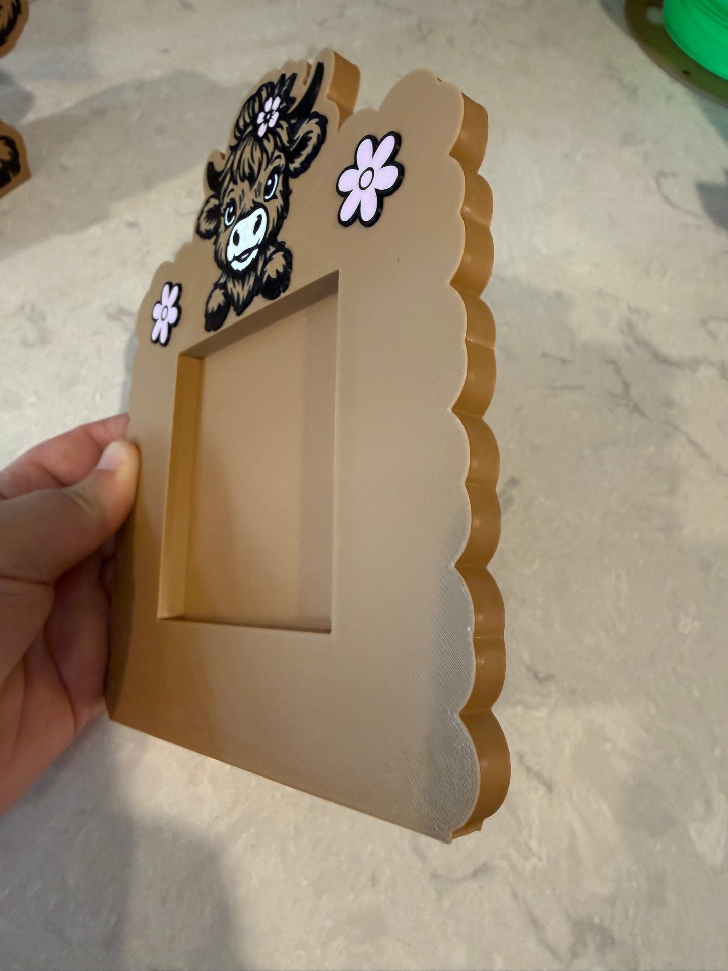 Highland Cow Sticky Holder