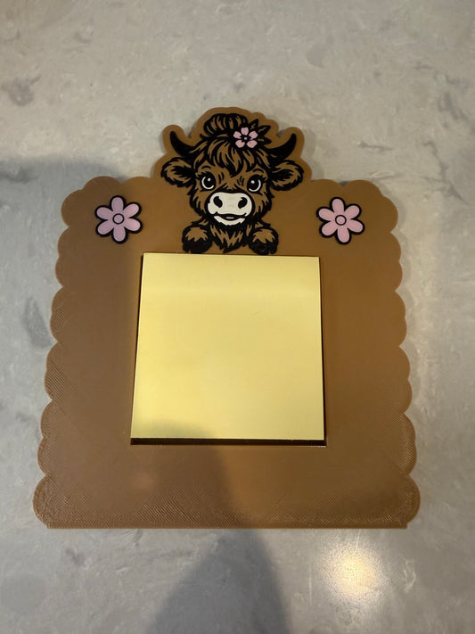 Highland Cow Sticky Holder