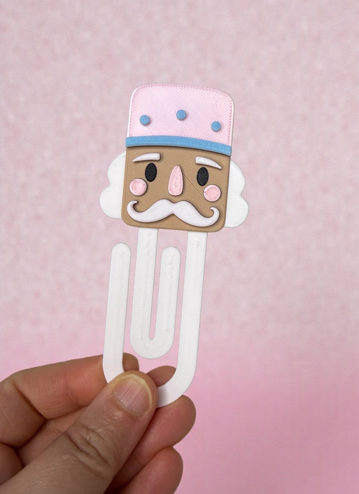 NUTCRACKER JUMBO PAPERCLIP/ BOOKMARK