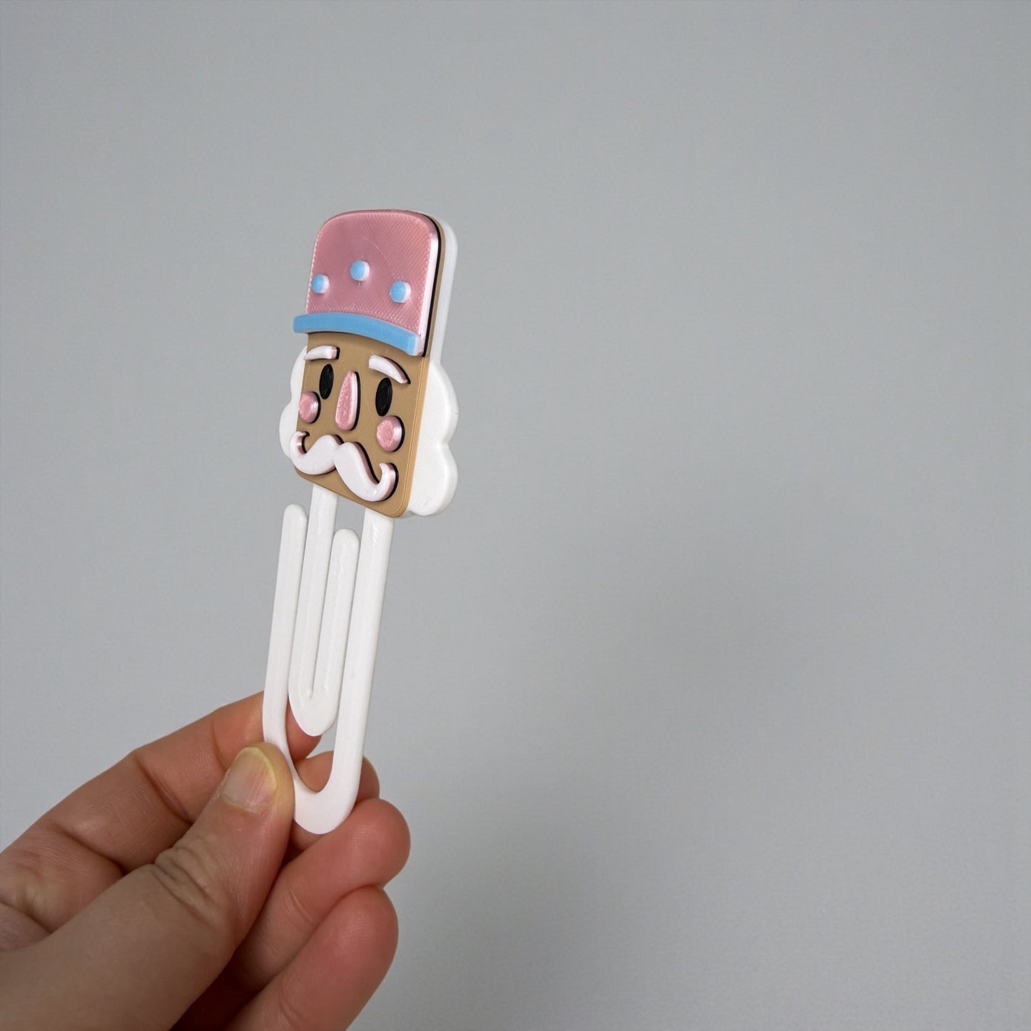 NUTCRACKER JUMBO PAPERCLIP/ BOOKMARK