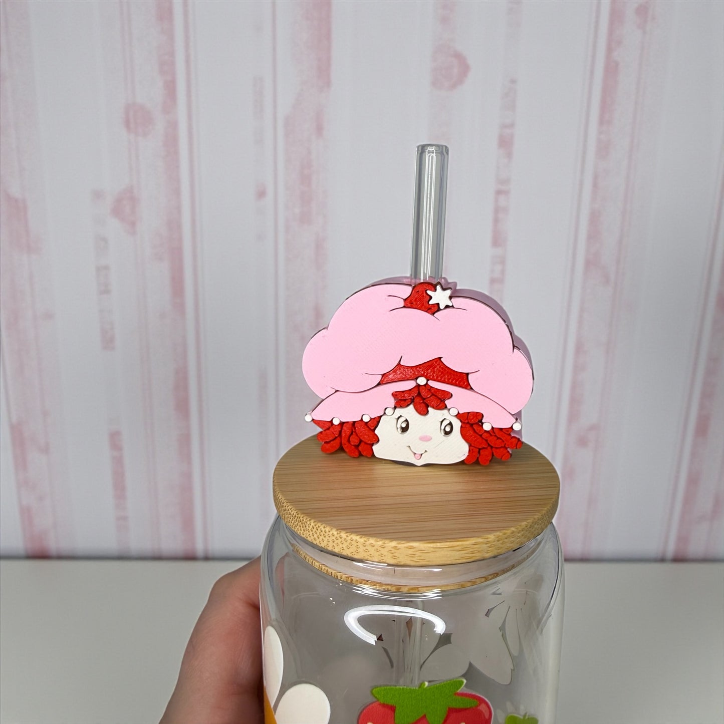 STRAWBERRY SHORTCAKE TOPPER
