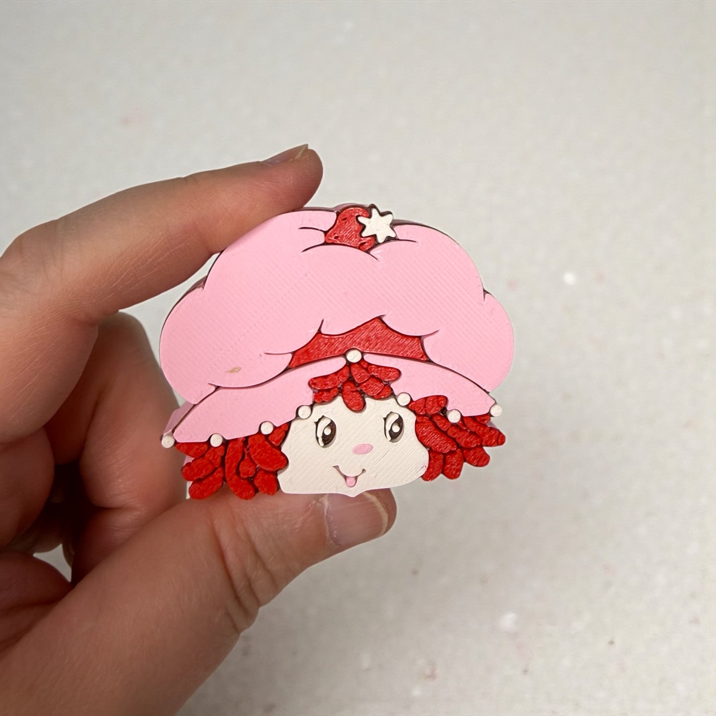 STRAWBERRY SHORTCAKE TOPPER