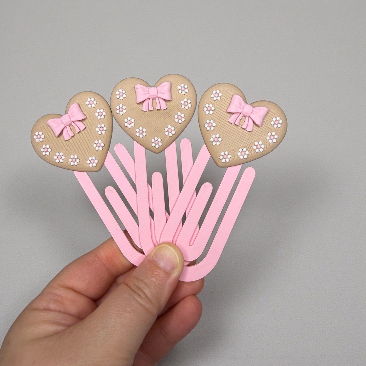 Coquette Heart Paper Clip