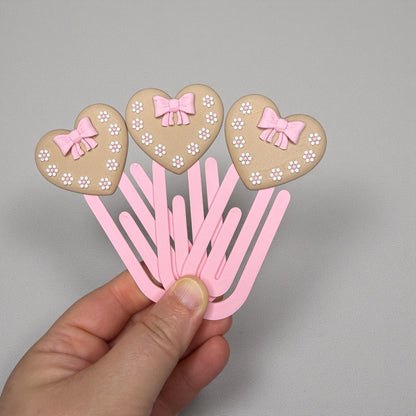 Coquette Heart Paper Clip